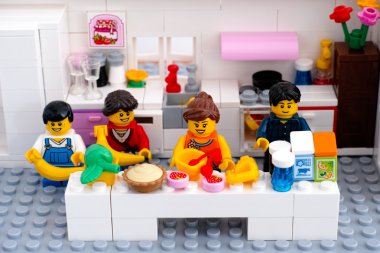 Lego aile iç mutfak
