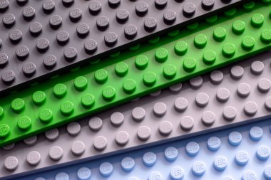 Dört Lego baseplate