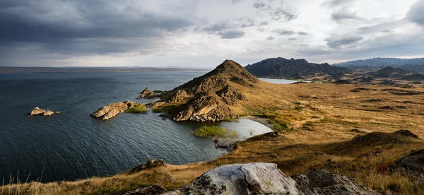 Bukhtarma lake in the Kazakhstan — Stock Photo, Image