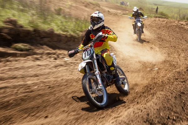 Motocross en Kazajstán — Foto de Stock