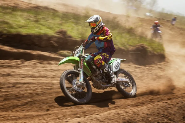 Motocross en Kazajstán — Foto de Stock