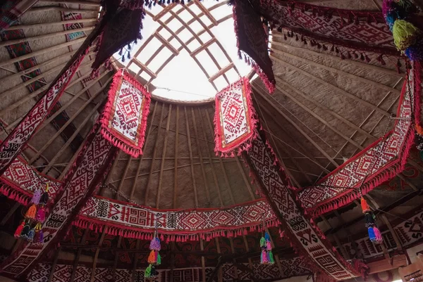 Detalj av yurt — Stockfoto