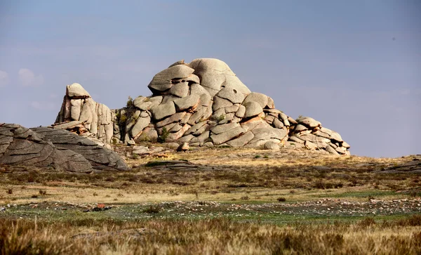 Bizarre rotsen in Kazachstan — Stockfoto