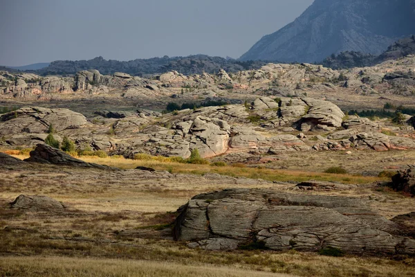 Bizarre rotsen in Kazachstan — Stockfoto