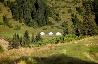 Dağları'nda üç Yurt (Nomad'ın çadırı)