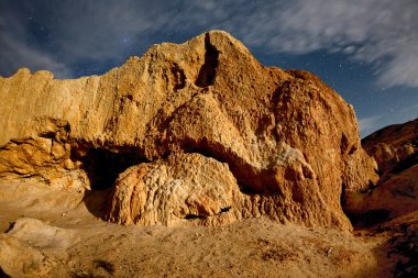 Doğu Kazakistan ıssız yerde gecesi