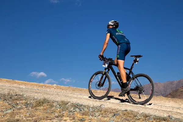 Abenteuer Mountainbike Crosslauf Marathon — Stockfoto