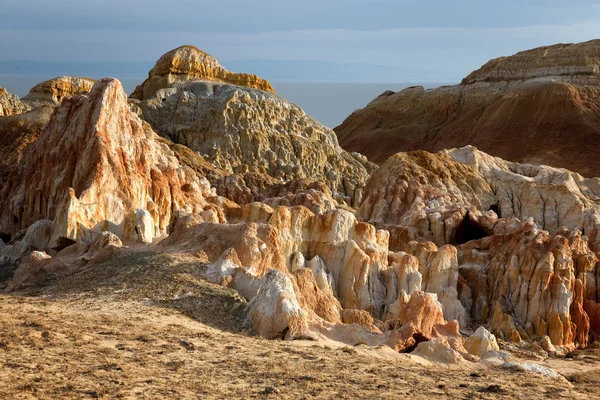 Lugar desierto en el este de Kazajstán — Foto de Stock