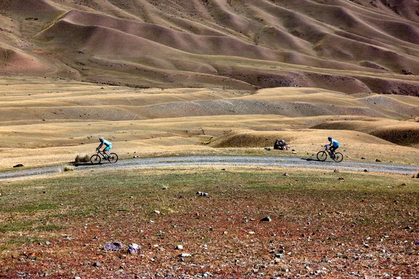 Adventure mountain bike cross-country marathon — Stock Photo, Image