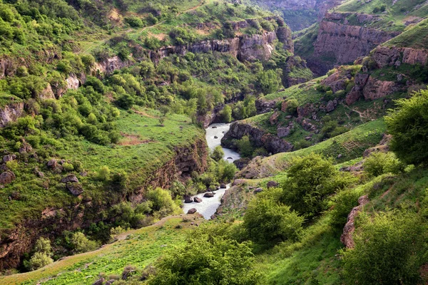 阿克苏河峡谷 — 图库照片