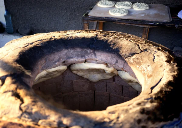 泥炉烤箱 — 图库照片
