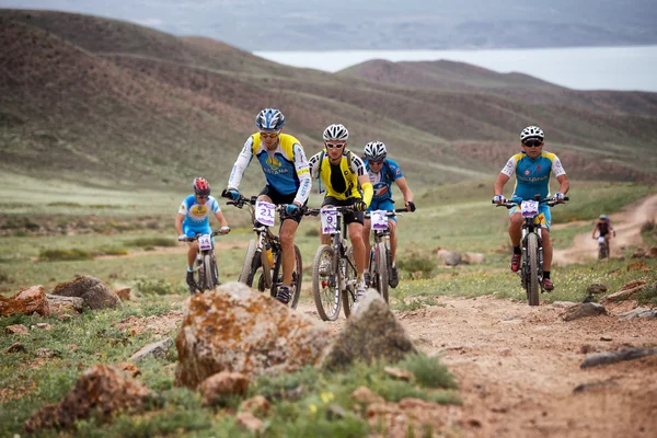 Avontuur berg fiets cross-country marathon — Stockfoto