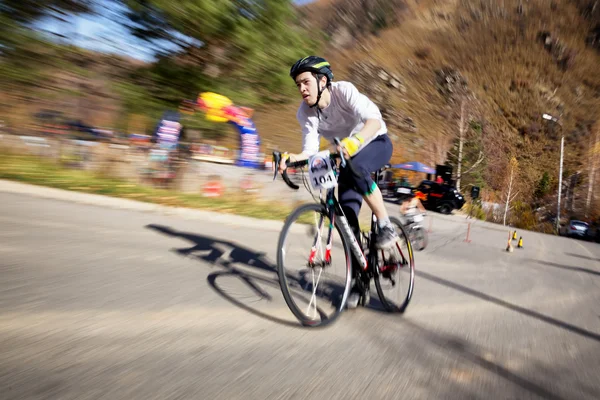 Konkurs rower w mieście — Zdjęcie stockowe