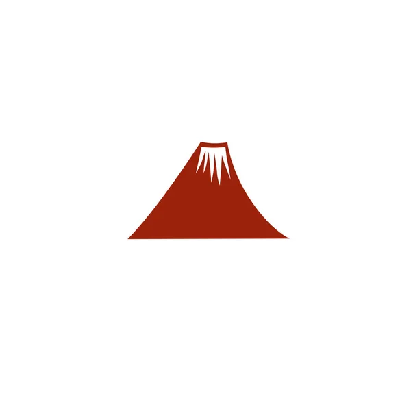Design Montagne Hills Logo Signe Symbole Art Sur Blanc — Image vectorielle