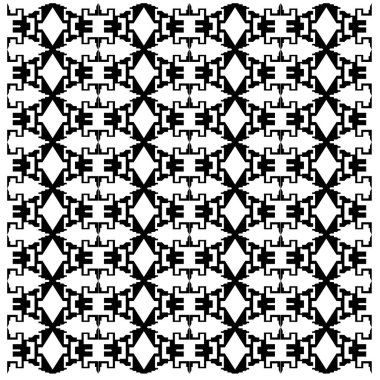 Ethno DESİGN BLOKLARI, ELEGANT AZTEKLERİ ORNAMANLARI, KARANLIK beyazlar