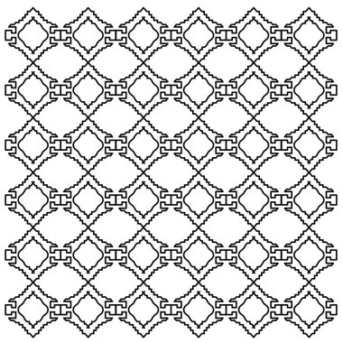Lüks tasarım Geometrik Aztekler deseni, dokusu