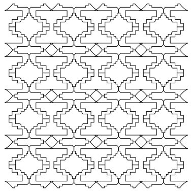 Lüks tasarım Süsler, Aztekler deseni, arkaplan