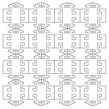 Lüks tasarım Süsler, Aztekler deseni, arkaplan