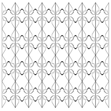 Lüks tasarım Süsler, Aztekler deseni, arkaplan
