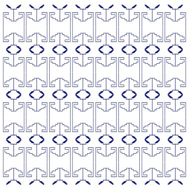 Lüks tasarım Süsler, Aztekler deseni, arkaplan