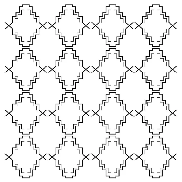 Дизайн Орнаменты Ацтеки Узор Фон Текстура — стоковый вектор