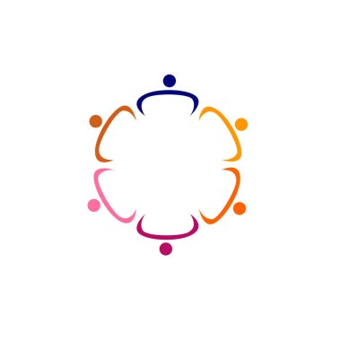 Çember İşaretli, Sembollü, Sanatsal, Logo Beyazlara İzole Edildi