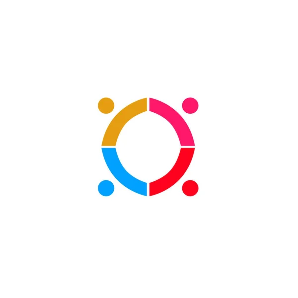 Nsanlar Şareti Sembol Sanat Logo — Stok Vektör