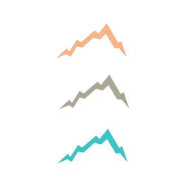 HILLS İşaret Sembolü Logo VECTOR beyaza izole edildi