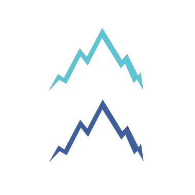 HILLS İşaret Sembolü Logo VECTOR beyaza izole edildi