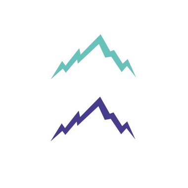 HILLS İşaret Sembolü Logo VECTOR beyaza izole edildi