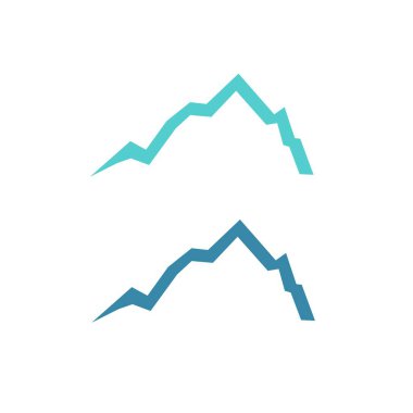 HILLS İşaret Sembolü Logo VECTOR beyaza izole edildi