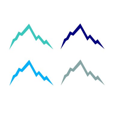 HILLS İşaret Sembolü Logo VECTOR beyaza izole edildi