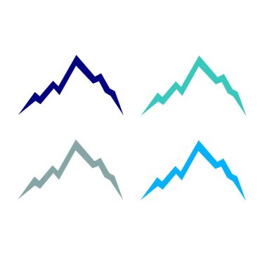 HILLS İşaret Sembolü Logo VECTOR beyaza izole edildi