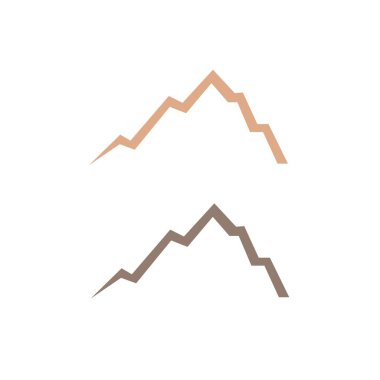 HILLS İşaret Sembolü Logo VECTOR beyaza izole edildi