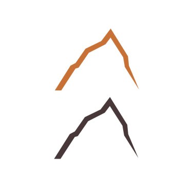 HILLS İşaret Sembolü Logo VECTOR beyaza izole edildi