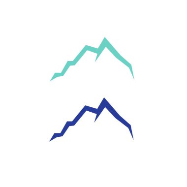 HILLS İşaret Sembolü Logo VECTOR beyaza izole edildi