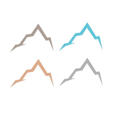 HILLS İşaret Sembolü Logo VECTOR beyaza izole edildi