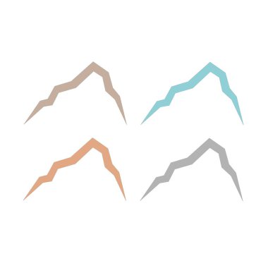 HILLS İşaret Sembolü Logo VECTOR beyaza izole edildi