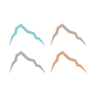 HILLS İşaret Sembolü Logo VECTOR beyaza izole edildi