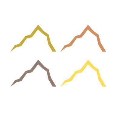 HILLS İşaret Sembolü Logo VECTOR beyaza izole edildi