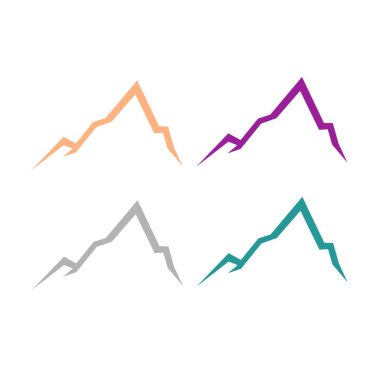 HILLS İşaret Sembolü Logo VECTOR beyaza izole edildi