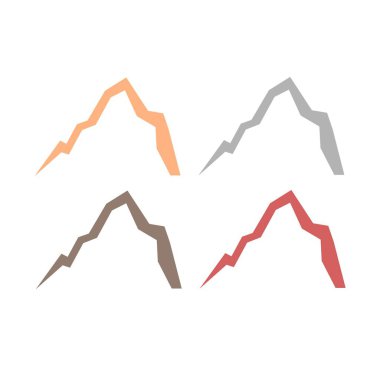 HILLS İşaret Sembolü Logo VECTOR beyaza izole edildi