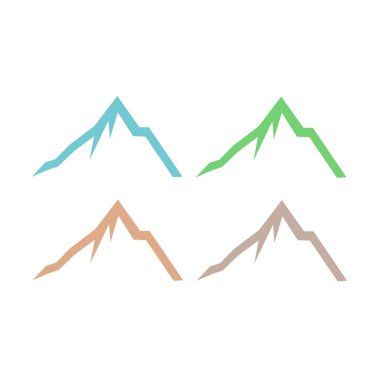 HILLS İşaret Sembolü Logo VECTOR beyaza izole edildi