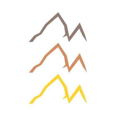 KOLORFUL HILLS İşaret Sembolü Logo VECTOR 