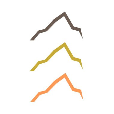 KOLORFUL HILLS İşaret Sembolü Logo VECTOR 