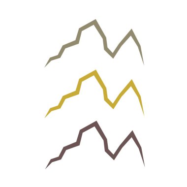 KOLORFUL HILLS İşaret Sembolü Logo VECTOR 