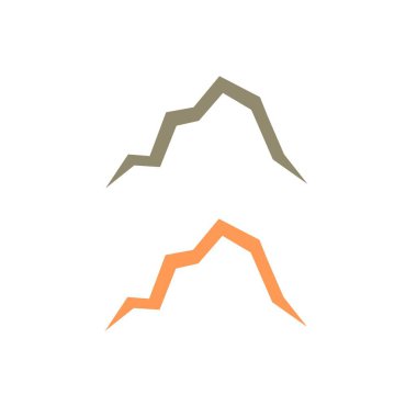 KOLORFUL HILLS İşaret Sembolü Logo VECTOR 