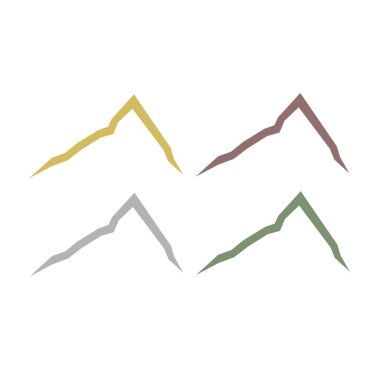 KOLORFUL HILLS İşaret Sembolü Logo VECTOR 