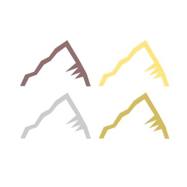 KOLORFUL HILLS İşaret Sembolü Logo VECTOR 