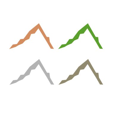 KOLORFUL HILLS İşaret Sembolü Logo VECTOR 